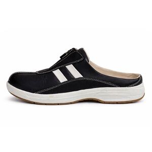 L.L. Bean Black and White Men's Slip-On Loafers